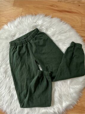 Brandy Melville Dark Green Joggers